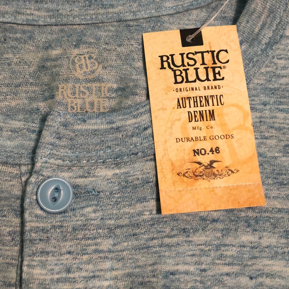 Rustic Blue shirt